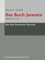 Das Buch Jeremia: Kapitel 21-52