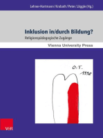 Inklusion in/durch Bildung?: Religionspädagogische Zugänge