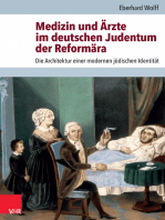 Medizin und Ärzte im deutschen Judentum der Reformära: Die Architektur einer modernen jüdischen Identität
