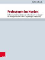 Professoren im Norden: Lutherische Gelehrsamkeit in der Frühen Neuzeit am Beispiel der theologischen Fakultäten in Kopenhagen und Uppsala