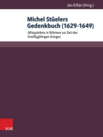 Michel Stüelers Gedenkbuch (1629–1649): Alltagsleben in Böhmen zur Zeit des Dreißigjährigen Krieges