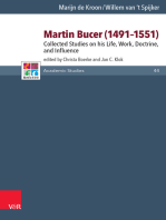 Martin Bucer (1491–1551): Collected Studies on his Life, Work, Doctrine, and Influence
