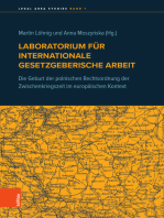 Laboratorium für internationale gesetzgeberische Arbeit: Die Geburt der polnischen Rechtsordnung der Zwischenkriegszeit im europäischen Kontext