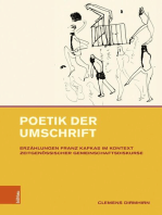 Poetik der Umschrift: Erzählungen Franz Kafkas im Kontext zeitgenössischer Gemeinschaftsdiskurse
