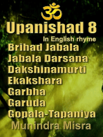 Upanishad 8: in English rhyme