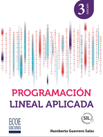 Programación lineal aplicada