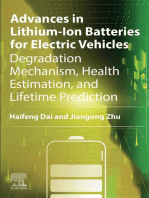 Advances in Lithium-Ion Batteries for Electric Vehicles: Degradation Mechanism, Health Estimation, and Lifetime Prediction
