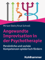 Angewandte Improvisation in der Psychotherapie: Persönliche und soziale Kompetenzen spielerisch fördern