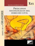 Principios sociológicos del derecho civil