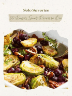 Solo Savories: 99 Brussels Sprouts Recipes for One: Vegetable, #2