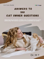 Answers To 100 Cat Owner Questions: Cat Care Guide, #1