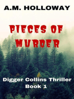 Pieces of Murder: Digger Collins Mysteries, #1