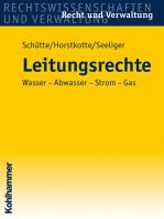 Leitungsrechte: Wasser - Abwasser - Strom - Gas