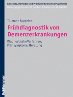 Frühdiagnostik von Demenzerkrankungen: Diagnostische Verfahren, Frühsymptome, Beratung