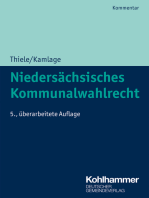 Niedersächsisches Kommunalwahlrecht: Kommentar