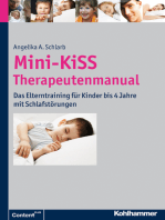 Mini-KiSS - Therapeutenmanual: Das Elterntraining für Kinder bis 4 Jahre mit Schlafstörungen