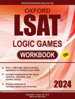 Oxford LSAT Logic Games Workbook