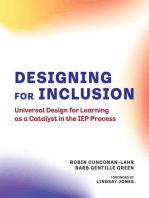 Designing for Inclusion: Universal Design for Learning as a Catalyst in the IEP Process