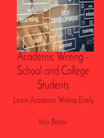 Academic Writing - School and College Students