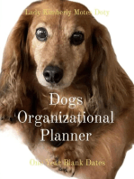 Dogs Organizational Planner
