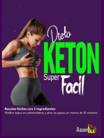 Dieta Keton Super Facil: Recetas fáciles con 5 ingredientes