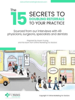 The 15 Secrets to Doubling Referrals to Your Practice