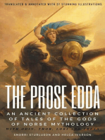 THE PROSE EDDA (Translated & Annotated with 35 Stunning Illustrations)