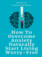 How To Overcome Anxiety Naturally