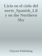 Lirio en el cielo del norte