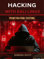 HACKING WITH KALI LINUX PENETRATION TESTING