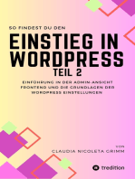 So findest du den Einstieg in WordPress Teil II: Einführung in die Admin-Ansicht, Frontend und die Grundlagen der WordPress Einstellungen