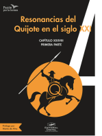 Resonancias del Quijote en el siglo XXI 4: CAPÍTULO XXXVIII PRIMERA PARTE