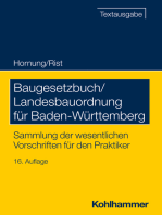 Baugesetzbuch/Landesbauordnung für Baden-Württemberg: Sammlung der wesentlichen Vorschriften für den Praktiker