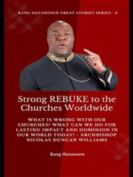 Strong REBUKE to the Churches Worldwide