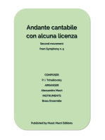 Andante cantabile con alcuna licenza - Second movement from Symphony n. 5