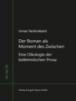 Der Roman als Moment des Zwischen