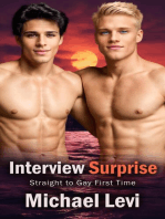 Interview Surprise - Straight to Gay First Time