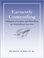 Earnestly Contending: Religious Freedom and Pluralism in Antebellum America