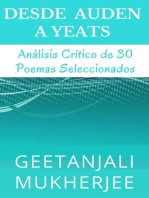 Desde Auden a Yeats: Análisis Crítico de 30 Poemas Seleccionados