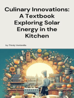 Culinary Innovations: A Textbook Exploring Solar Energy in the Kitchen