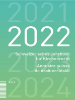 Schweizerisches Jahrbuch für Kirchenrecht / Annuaire suisse de droit ecclésial 2022