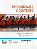 Aprendizajes y contexto: La lengua y las matemáticas en la educación básica