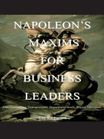 Napoleon's Maxims for Business Leaders