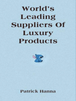 World's Leading Suppliers Of Luxury Products