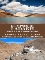 Glimpses of Ladakh (with B&W Photographs) Sample Travel Plans: Pictorial Travelogue, #7