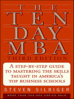 The Ten Day MBA: A Step-by-Step Guide to Mastering the Skills Taught in America's Top Business Schools