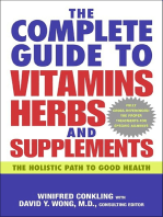 The Complete Guide to Vitamins, Herbs, and Supplements