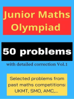 Junior Maths Olympiad: 50 problems with detailed correction Vol. 1: 50 Problems ( with detailed correction), #67