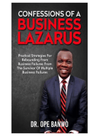 CONFESSION OF A BUSINESS LAZARUS
