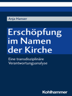 Erschöpfung im Namen der Kirche: Eine transdisziplinäre Verantwortungsanalyse